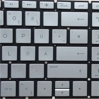 OVY GR vokietijos nešiojamojo kompiuterio klaviatūra HP Envy X360 15 BW 15-B 15-BP 15-BS su Apšvietimu, P/N: HPM16N13D0J920 920028-041