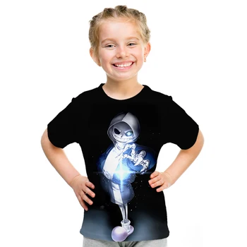 Pagal legenda 3D Atspausdintas Vaikų marškinėliai Vasaros trumpomis Rankovėmis Tshirts 2020 Karšto Pardavimo Streetwear Vaikams Drabužių Užsakymą Berniukas Viršūnės