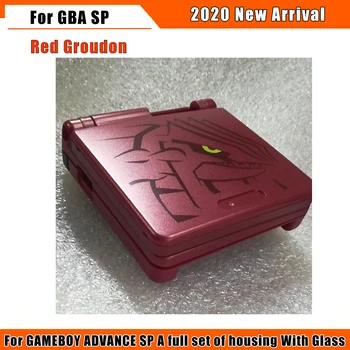 Pakeitimo Grynos spalvos Korpusas su Lukštais Faceplate Padengti Remonto Dalių Nintendo Gameboy Advance SP GBA SP Konsolės