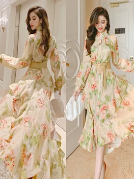 Palace stilius, spausdinta suknelė 2020 m. rudenį 