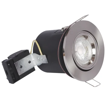 Pardavimo 90 Minučių gaisro reitingų GU10 LED Downlight su pritemdomi LED lemputė GU10 LED Downlight Miegamojo, Virtuvės Patalpų Vietoje Šviesos Q30