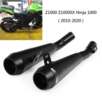 Paslysti Ant Išmetimo Nustatyti Kawasaki Z1000 Z1000SX Ninja 1000 Motociklo Išmetimo Vamzdžio Rezervo Katalizatorius Nr. DB Žudikas Pabėgti Duslintuvo