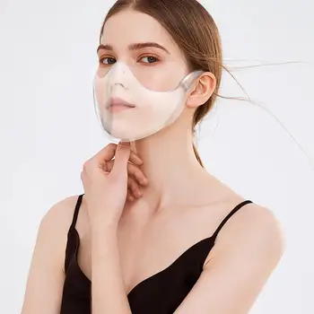 Patvarus Kaukė Veidui Sujungti Plastiko Daugkartinio Naudojimo Išvalyti Veido Kaukė Tvarstis 2020 Geriausias Daugkartinio Naudojimo Padengti Burną, Nosį Šalmas