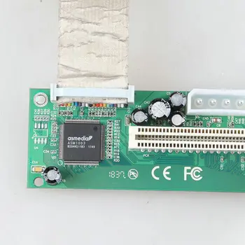 PCI-E PCI Express PCI adapteris, kabelis mini pcie x1 kad x16 riser card