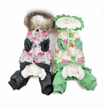 Pet drabužiai, žiemą šilta trumpas siūlas mažylių žiemos paltai mados gobtuvu modelio S M L XL minkštas patogus šuo striukė šunų drabužiai