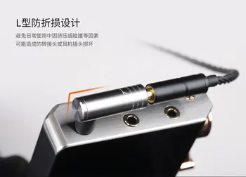 PH-4X Adapterio Kabelį 4.4 mm Male 2,5 mm Moterų Subalansuotas Adapteris N8 Player