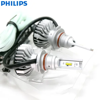 Philips X-treme Ultinon LED 9005 HB3 HB4 9006 12V 11005XUX2 6000K Automobilio LED Žibintai Auto Lemputes +200% Daugiau, Šviesus (Twin Pack)