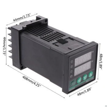 PID Skaitmeninis Temperatūros Reguliatorius REX-C100 0 400Degree K Tipo Įvesties SSR Produkcija