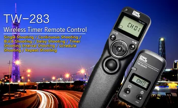 Pikselių TW-283 E3 Belaidžio ryšio Laikmatis Nuotolinis Laiko Kontrolės Užrakto Canon EOS 750D 650D 600D 550D 500D 450D 350D 