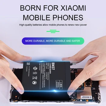 PINZHENG BM37 Mobiliojo Telefono Bateriją Xiaomi Mi 5S Plius Bateria 3700mAh Realias galimybes BM37 Pakeitimo Baterries Su Įrankiais