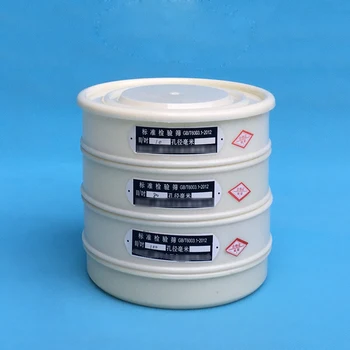 Plastikiniai Sieto Standartinis Patikrinimo Testas Atrankos Sietą, Plastikas (PVC), Rėmo Nailono Ekrano R20 cm 10-200 Akių / Diafragma 0.063~2,5 mm