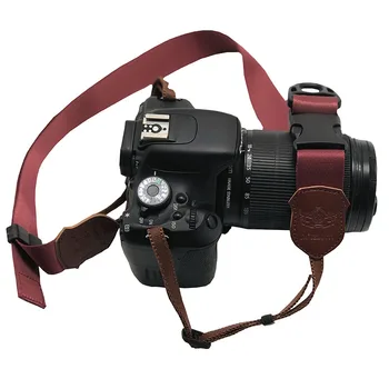 Platus Greitai nuimamas Kaklo Dirželis per Petį DSLR Fotoaparato Diržo Canon Nikon Sony 
