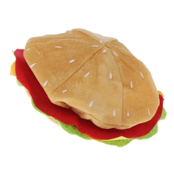 Pliušinis Hamburger Skrybėlės Padėkos Kostiumas uzpost Naujovė Šalies Naudai Prekes