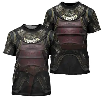PLstar Kosmosas Samurajų šarvus tamplieriai 3d Spausdinimo t shirts marškinėlius tees vasaros šalis juokinga Harajuku trumpas rankovės streetwear-20