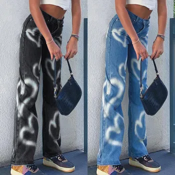 Ponios atsitiktinis vasaros moterų drabužiai Moterims Mados Džinsai Atsitiktinis Džinsai Slim Fit Moterų Kankina Pakraštyje Džinsai 2020 naujas mados džinsus