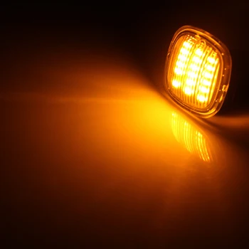 Posūkių žibintai posūkio Žibintas LED Automobilio Šoniniai Gabaritiniai Posūkio Signalo Lemputė Automobilių stiliaus Audi A3 A8L A4 8D A4 S4 B5 Indikatorių Šviesos