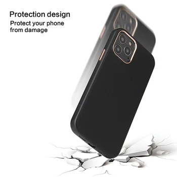Prabangus Odinis dėklas iPhone 12 Pro Max Aukštos Kokybės Verslo Padengti Dirbtinis Telefoną 