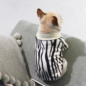 Prancūzų Buldogas Drabužius, Žiemą šunelis Hoodies Mados Pug Apranga Puloveris Mažųjų šunys Čihuahua Šunų Kostiumai Megztinis