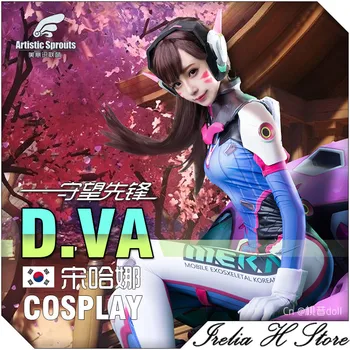 Pre-order DVI Cosplay Kostiumų Daina Hana jumpsuit vairavimo nustatyti cosplay kostiumas