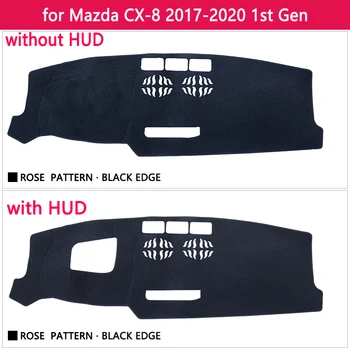 Prietaisų skydelio Dangtelis Apsauginis Padas Mazda CX-8 2017 2018 2019 2020 CX8 CX 8 Automobilių Reikmenys galiniu langu skėtį nuo saulės Anti-UV Kilimas
