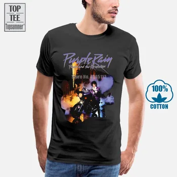 Princas Purpurinis Lietus Princas Ir Revoliucijos T-Shirt Autentiški &
