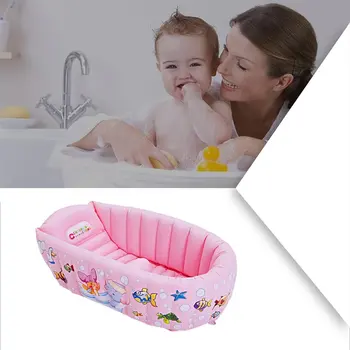 Pripučiami vonia Kūdikių Vonia Vaikas, Kūdikis, Kūdikis Kūdikių Naujagimių Pripučiami, Sulankstomas Dušas Baseinas PVC