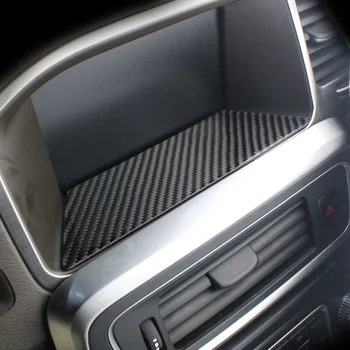 R PROJEKTAVIMO Navigacijos neslidus Kilimėlis GPS Ekranas Anti-slydimo Pagalvėlės Dekoro anglies pluošto Volvo XC60 S60 S60L V60 V40 Automobilių stilius