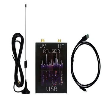 Radijo Imtuvas 100KHz-1.7 GHz Pilna Juosta UV HF RTL-SDR USB Imtuvas RTLSDR USB Dongle, Su RTL2832u R820t2 RTL SDR Imtuvas