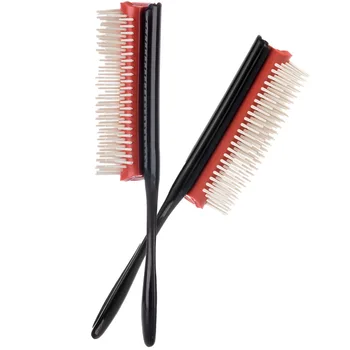 Raizginys Detangle Hairbrush Plaukų Masažas Šukos Formavimo Šepetys Salonas Kirpyklos Tiesiai Garbanotas Plaukų Šukos Plaukų Šepetys