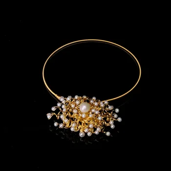 Rankų Darbo Natūralios Gėlo Vandens Baroko Perlas Karoliai Moterų Mergina Vestuves Dovanų Fine Jewelry Collares De Moda 2020 Naujas