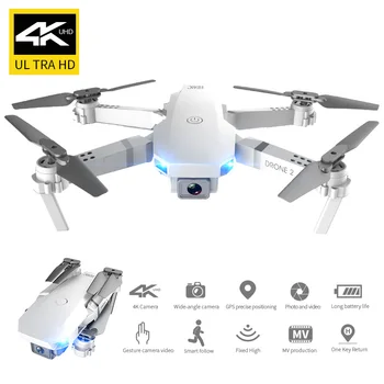 RC Drone Photograp UAV Profesional Quadrocopter su 4K vaizdo Kamera Fiksuoto Aukščio Lankstymo nepilotuojamas orlaivių Quadcopter Nešiojamų