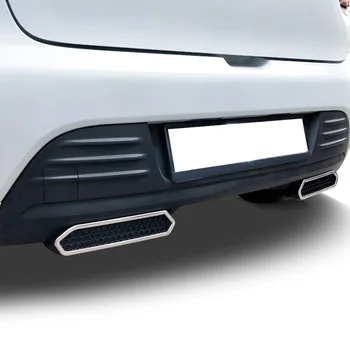 Renault Clio 4 išmetamųjų dujų Difuzorius iš Nerūdijančio plieno, 2 vnt. 2012-2019. ISO9001 / 2008, A + Kokybės modifikuoto dizaino