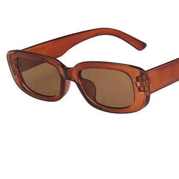 Retro Aikštėje Taurės moterų 2020 m. Sexy leopard mažas Stačiakampis saulės akiniai moterų mados Prekės ženklo Dizainas saulės akiniai Moterų uv400