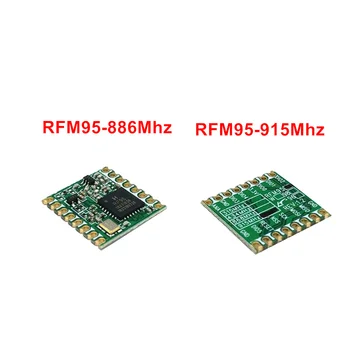 RFM95 RFM95W 868Mhz 915Mhz 433Mhz RFM96W RFM98W LoRa tolimojo belaidis siųstuvas-imtuvas modulis palaiko sx1276