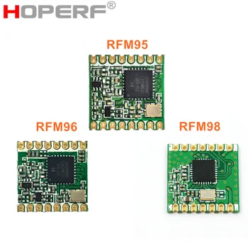 RFM95 RFM95W 868Mhz 915Mhz 433Mhz RFM96W RFM98W LoRa tolimojo belaidis siųstuvas-imtuvas modulis palaiko sx1276