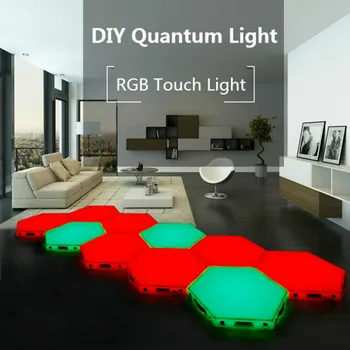 RGB Kvantinės Šviesos diodų (LED) Touch 
