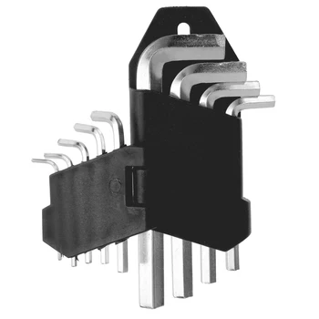 Rinkinys hex raktai LOM, 1.5 - 10 mm, 9 vnt. Veržliarakčio remonto įrankiai, rankiniai
