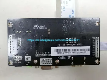 Rinkinys NT156WHM-N12 HDMI + VGA LCD LED LVDS EDP Valdiklio plokštės Tvarkyklės