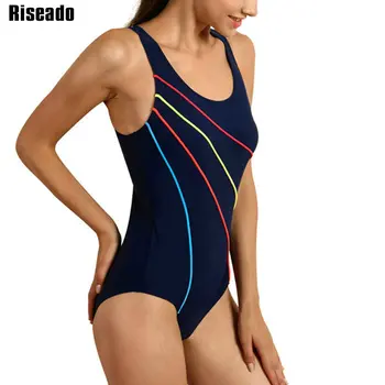 Riseado 2021 vientisi maudymosi kostiumėlį Mokymo maudymosi Kostiumėliai Moterims Kryžiaus Tvarstis Plaukti Kostiumai U-atgal Konkurencingą Maudymosi Kostiumas, Paplūdimio Drabužiai