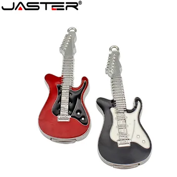 Rock and roll elektrinės gitaros formos USB 