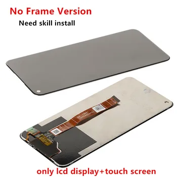 Rodyti Kolega Realme 6 Ekranu Bandymo Lcd Ekranas +Touch Ekrano Pakeitimas Su Vidurio rėmas Realme 6 RMX2001 6.5 colių