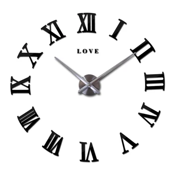 Romėnų Skaičiai Sieniniai Laikrodžiai Kvarco Didelis Laikrodis 