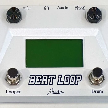 Rowin Lbl - 01 Gitara Beat Loop Drum Machine Su Kojinis Jungiklis 3 Skirtingų Rūšių Usb Tipo Įveikti Looper Su Lcd Apšvietimas
