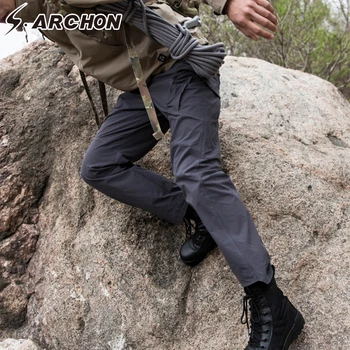 S. ARCHON IX9 Taktinis Stiliaus Kelnės Rudenį Karinės Armija SWAT Kovos Krovinių Kelnės Vyrams, Atsitiktinis Quick Dry 3 spalvų Kieto Kelnės