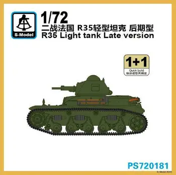 S-modelis 1/72 PS720181 R35 Lengvasis Tankas Lat Versija (1+1)