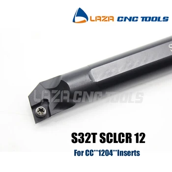 S32T-SCLCR12,S32T-SCLCL12 Vidaus Tekinimo Turėtojas,CNC Pjovimo Nuobodu Baras,SCLCR/L 95Deg Tekinimo staklių už CCMT/CCG1204 Patarimas