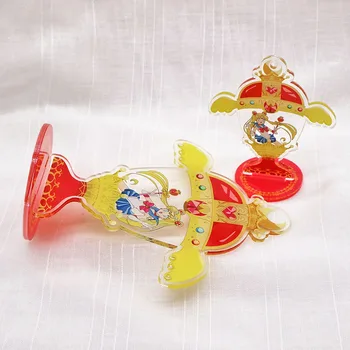 Sailor moon kristalų Usagi Tsukino Vaivorykštinis Mėnulio Taurė AKRILO STENDAS Aksesuaras Stovėti Anime Žaislų dekoravimo Reikmenų Stovas