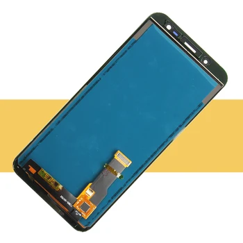 Samsung Galaxy A6 2018 Ekranas A600F Touch A6 A600 Ekrano skaitmeninis keitiklis skydų Surinkimo Su Rėmu A6S A6 Plius A605 LCD A605F