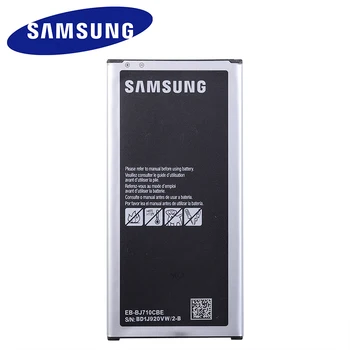 Samsung Originalus atsarginis Akumuliatorius Galaxy J7 2016 Edition J710 J710F J7108 J7109 EB-BJ710CBE 3300mAh Mobiliojo Telefono Baterija