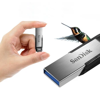 SanDisk CZ73 USB 3.0 FLASH DRIVE ULTRA Nuojauta 128G 64GB 16G 32G Pen Ratai 32G USB3.0 perdavimo greitis iki 100MB/s PenDrive